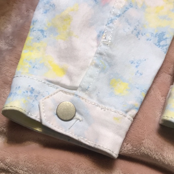 Wonder Nation NWT/White Tye Dyed Denim Jacket - Picture 3 of 13